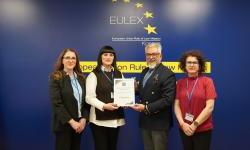 EULEX Hands Overs Donation to Support Children Treated at Pediatric Hematology-Oncology Ward in Kosovo