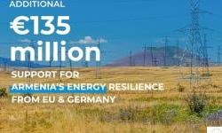 Armenia advances its energy resilience with additional €135 million in European Commission and the German Government support