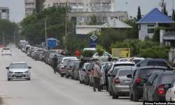 Russia Suspends Train Service To Occupied Crimea After Ukraine Drone Strike; Gasoline Shortages Worsen