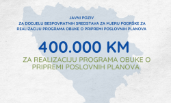 Otvoren novi javni poziv projekta Evropske unije EU4AGRI: 400.000 KM za dodjelu bespovratnih sredstava za mjeru podrške za realizaciju programa obuke o pripremi poslovnih planova