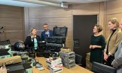 Ambasadorka Rajnke uručila donaciju najsavremenije taktičke opreme Graničnoj policiji Crne Gore
