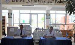 EULEX donation to the “Naim Frashëri” elementary school in Podujevë/Podujevo
