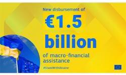 Evropska komisija isplatila dodatnih 1,5 milijardi eura pomoći Ukrajini