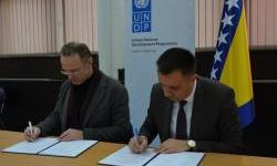 Ministry of Energy, Mining, and Industry of the Federation of BiH and UNDP in BiH signed a Financial Agreement for joint work on the implementation of the 