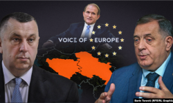 The traces of the blocked Russian 'Voice of Europe' in Bosnia and Serbia.