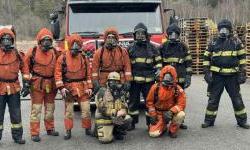 With OSCE support, Swedish Civil Contingencies Agency provides firefighting training to instructors from Armed Forces of Montenegro