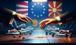 50 million in financial support to North Macedonia