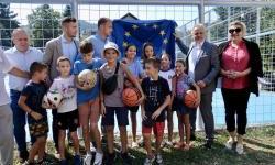 Ambassador Sattler inaugurates newly reconstructed basketball and football court in Banja Luka and underlines impact of EU assistance for citizens