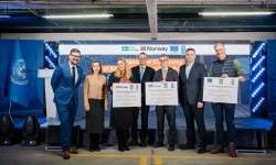 The EU, UNDP and partners deliver gas-piston cogeneration units to support Kharkiv's critical energy needs